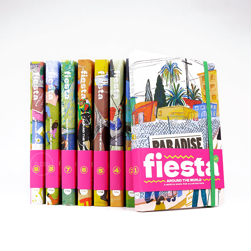 B6 Sketchbook < Fiesta - Around the World > WuPeng