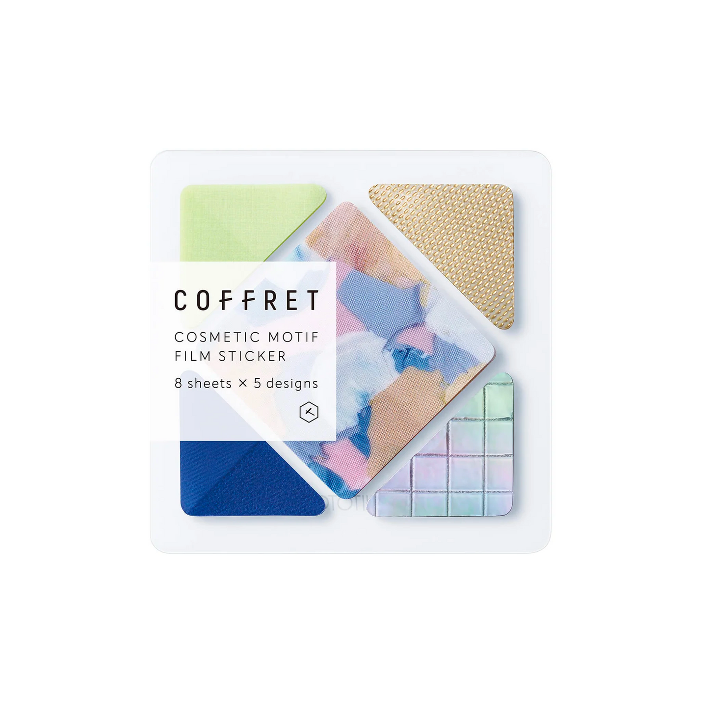 COFFRET SQUARE Chiffon Yellow