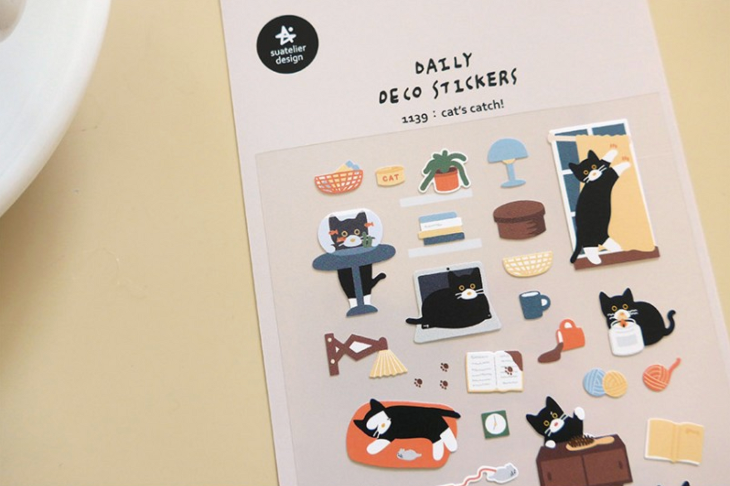 Daily Deco Stickers < Cat's catch >