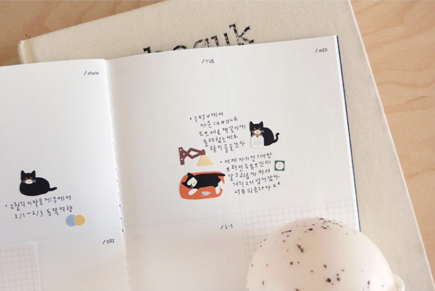 Daily Deco Stickers < Cat's catch >