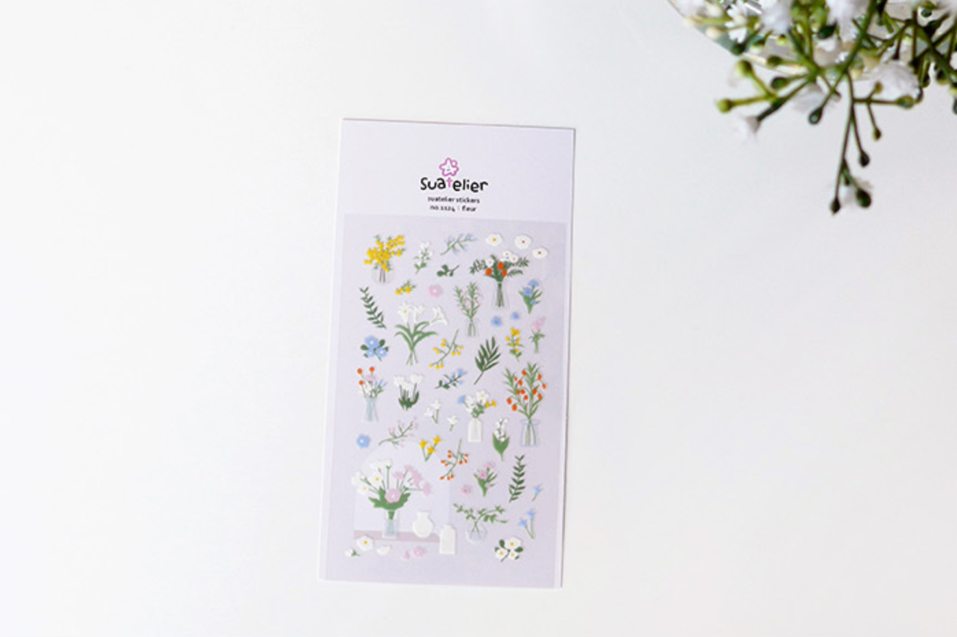 Daily Deco Stickers < Flower >