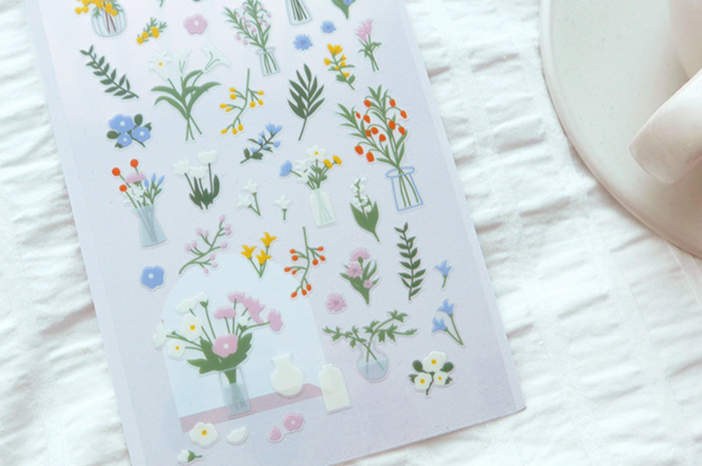 Daily Deco Stickers < Flower >