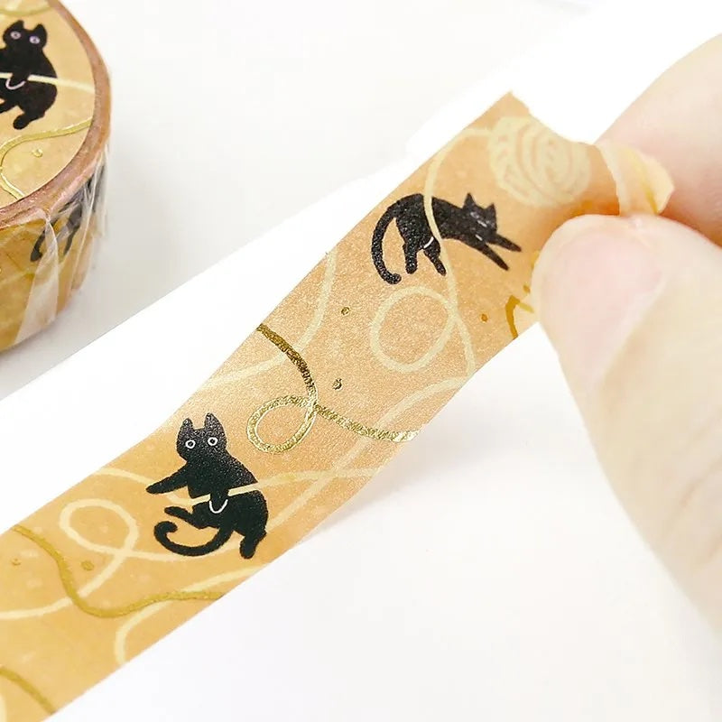 BGM Washi Tape < Cat and Thread >