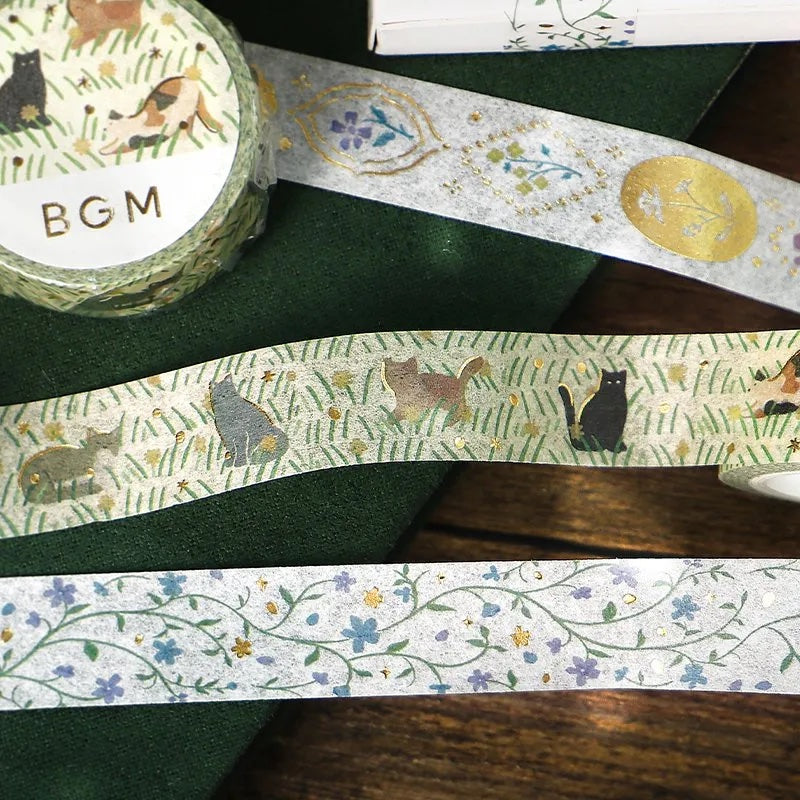 BGM Washi Tape < Cats >