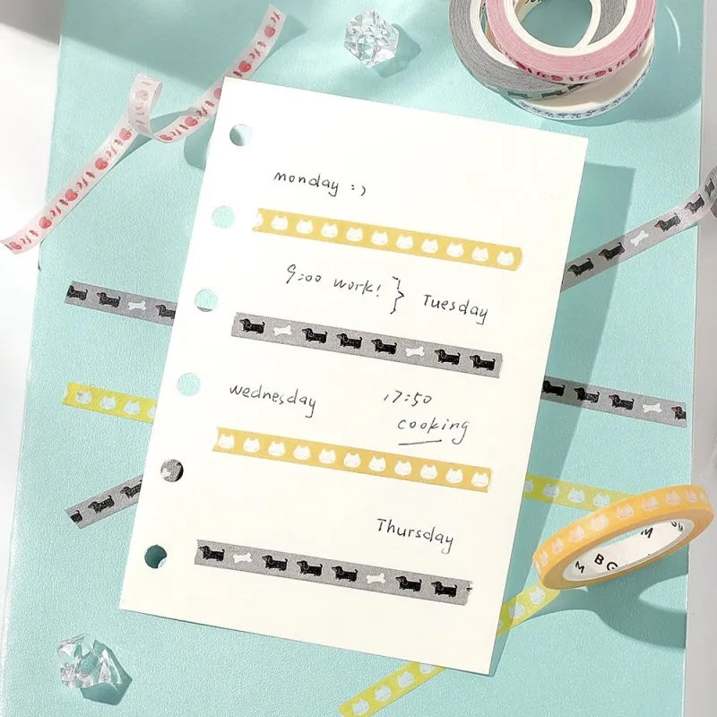 BGM 5mm washi tape