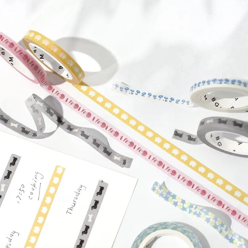 BGM 5mm washi tape