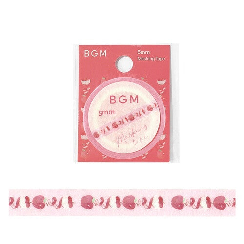 BGM 5mm washi tape