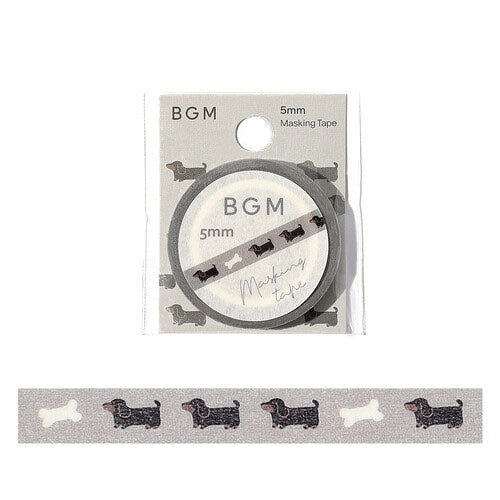 BGM 5mm washi tape