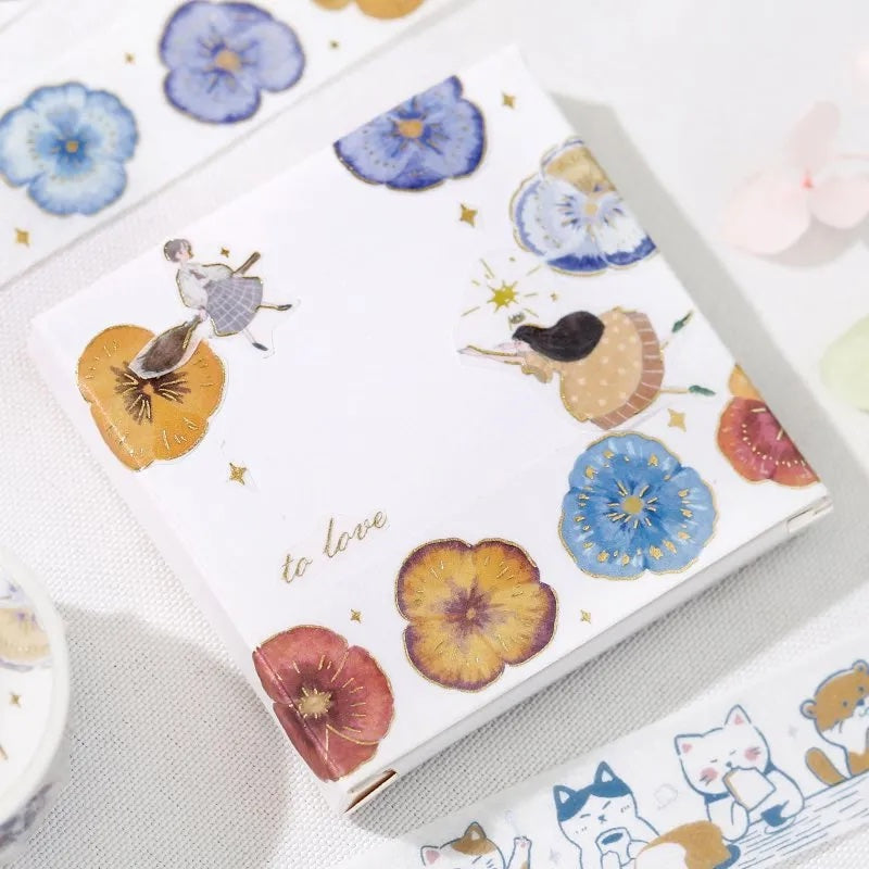 BGM Washi Tape < Pansy >