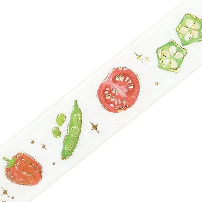 BGM Washi Tape < Vegetables >