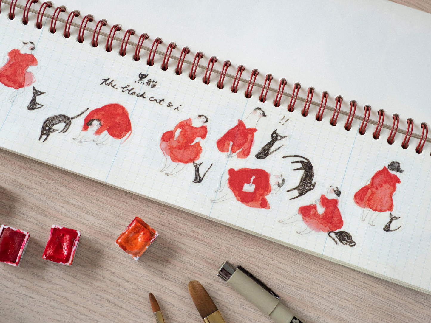 dodolulu Washi Paper Sticker Sheet