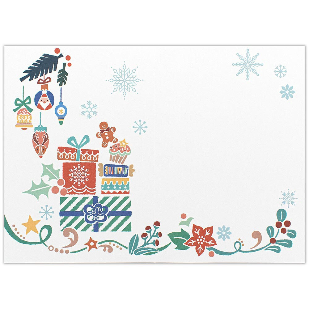 Greeting card < Christmas tree >