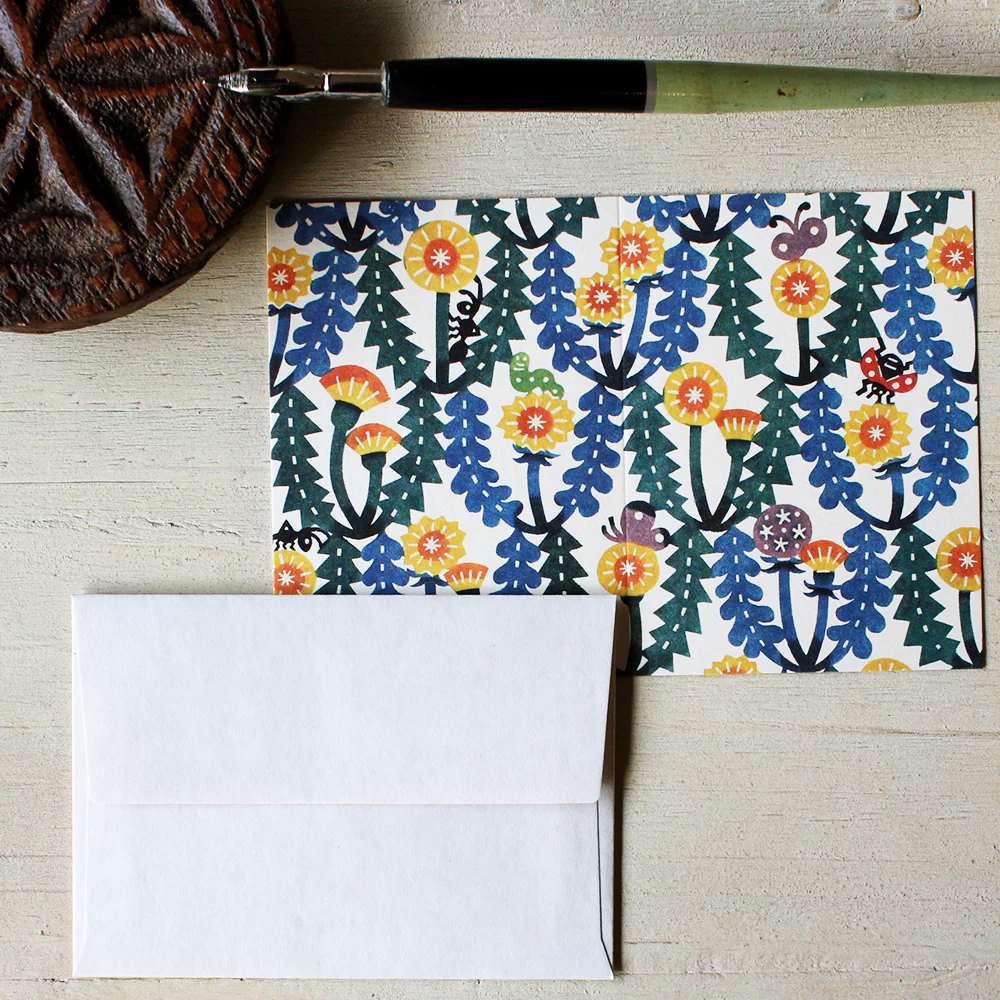 Mini greeting card < Dandelion >