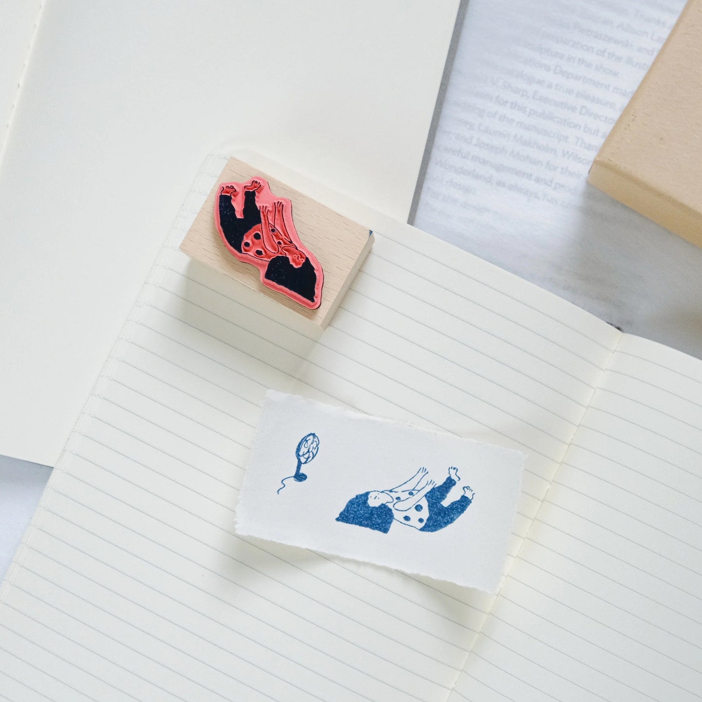 Do-nothing Girls - Wooden Stamp Set