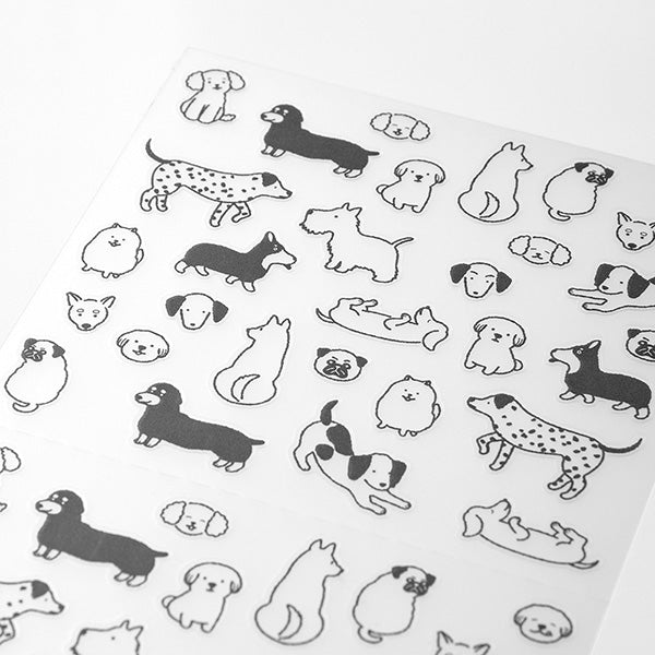 Journal sticker | Talking animal patterns