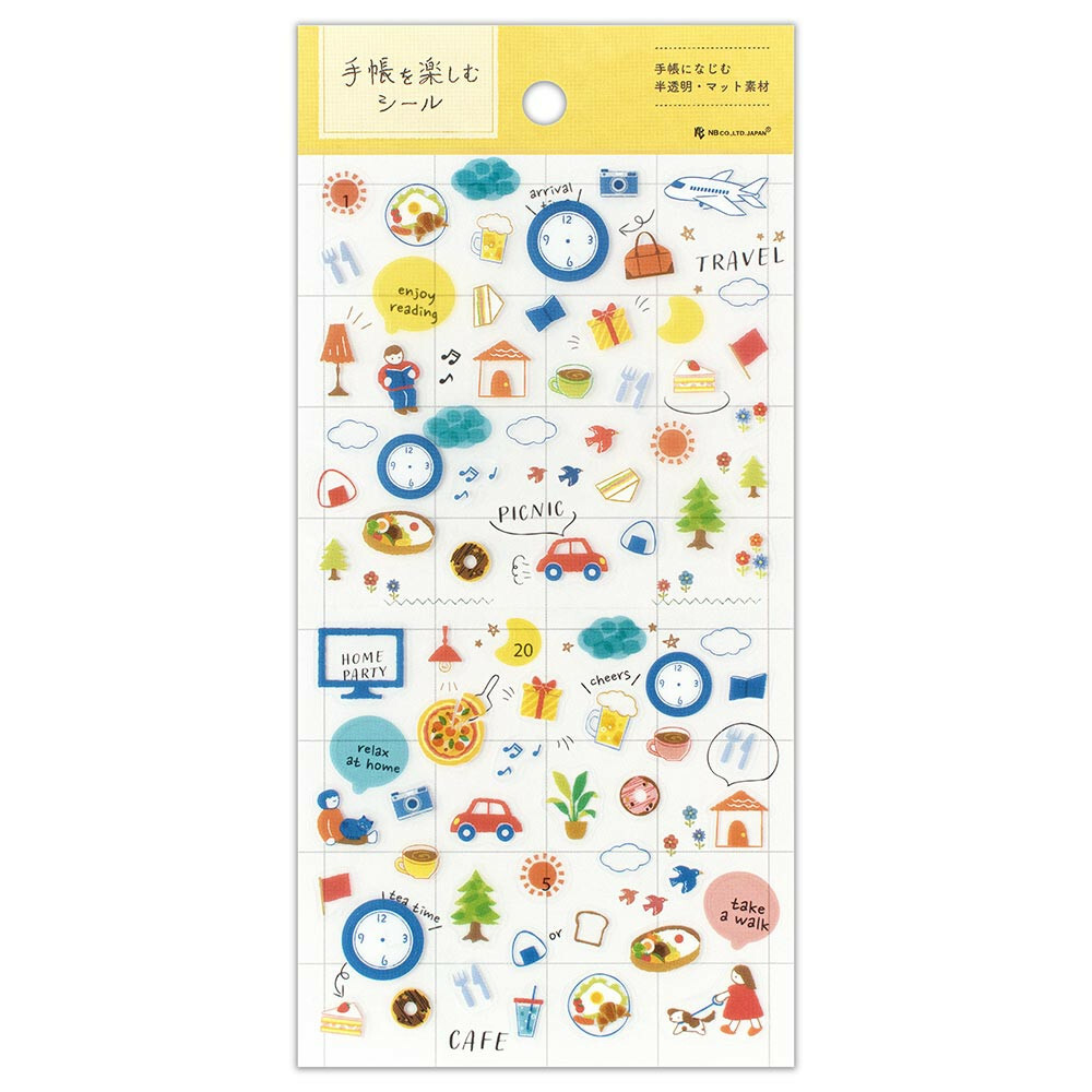 Diary Sticker < Enjoy >