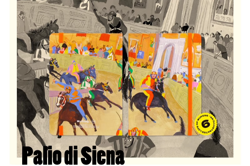 B6 Sketchbook < Fiesta - Around the World > WuPeng