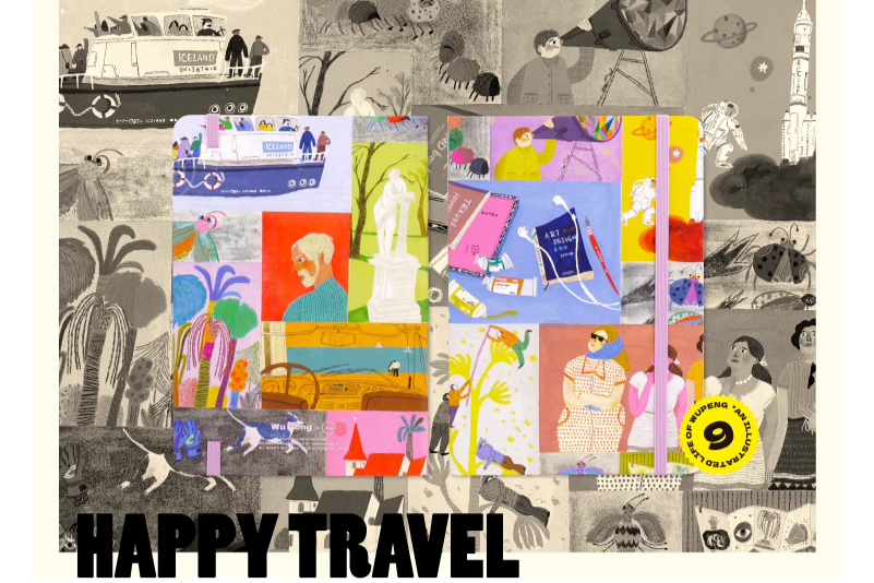 B6 Sketchbook < Fiesta - Around the World > WuPeng