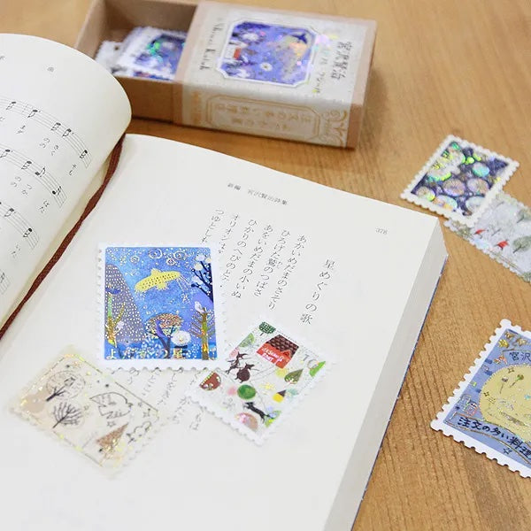 Miyazawa Kenji Magic Lantern Museum Kirapika Flake Stickers