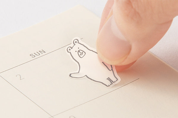 Journal sticker | Talking animal patterns