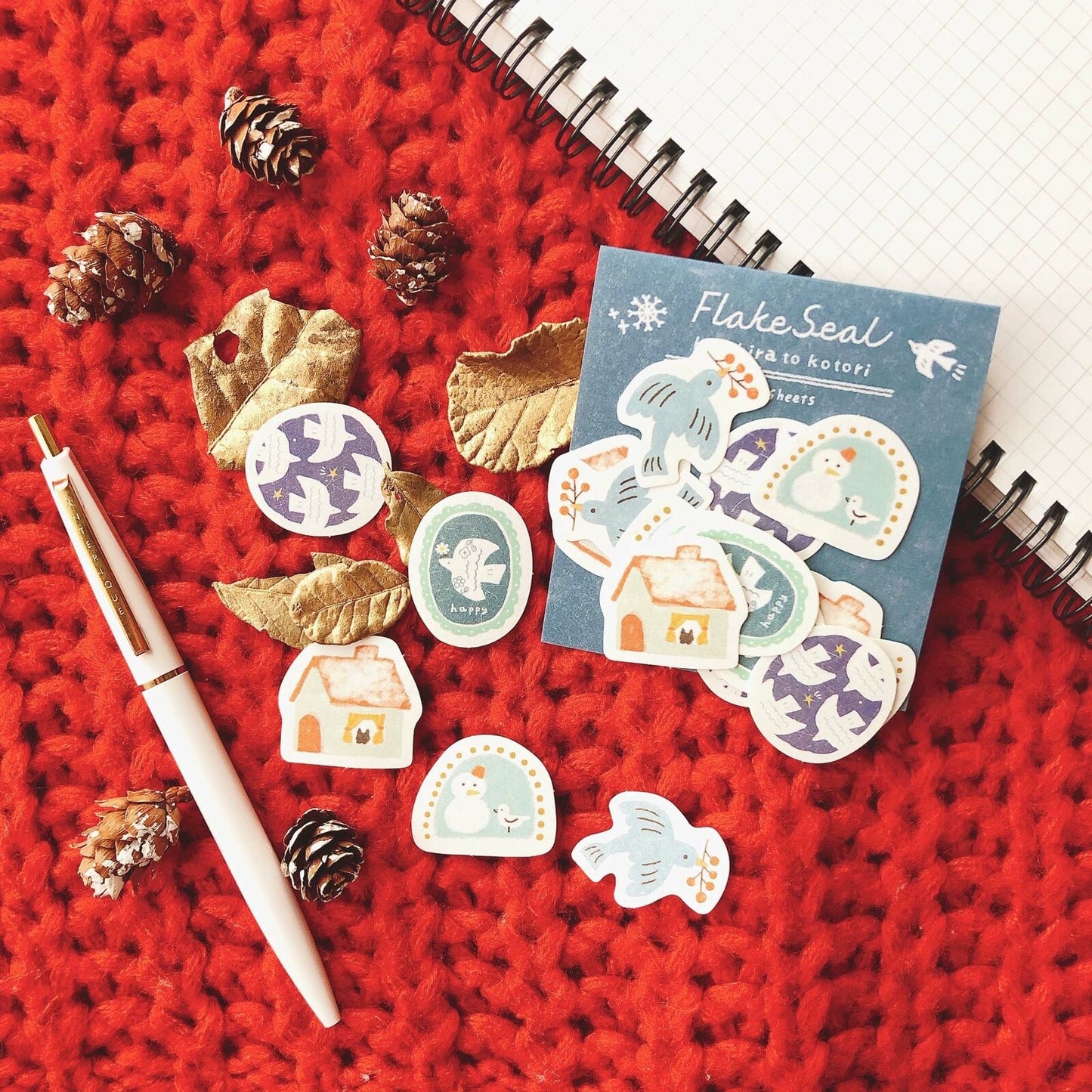 Flake Sticker Winter Patterns