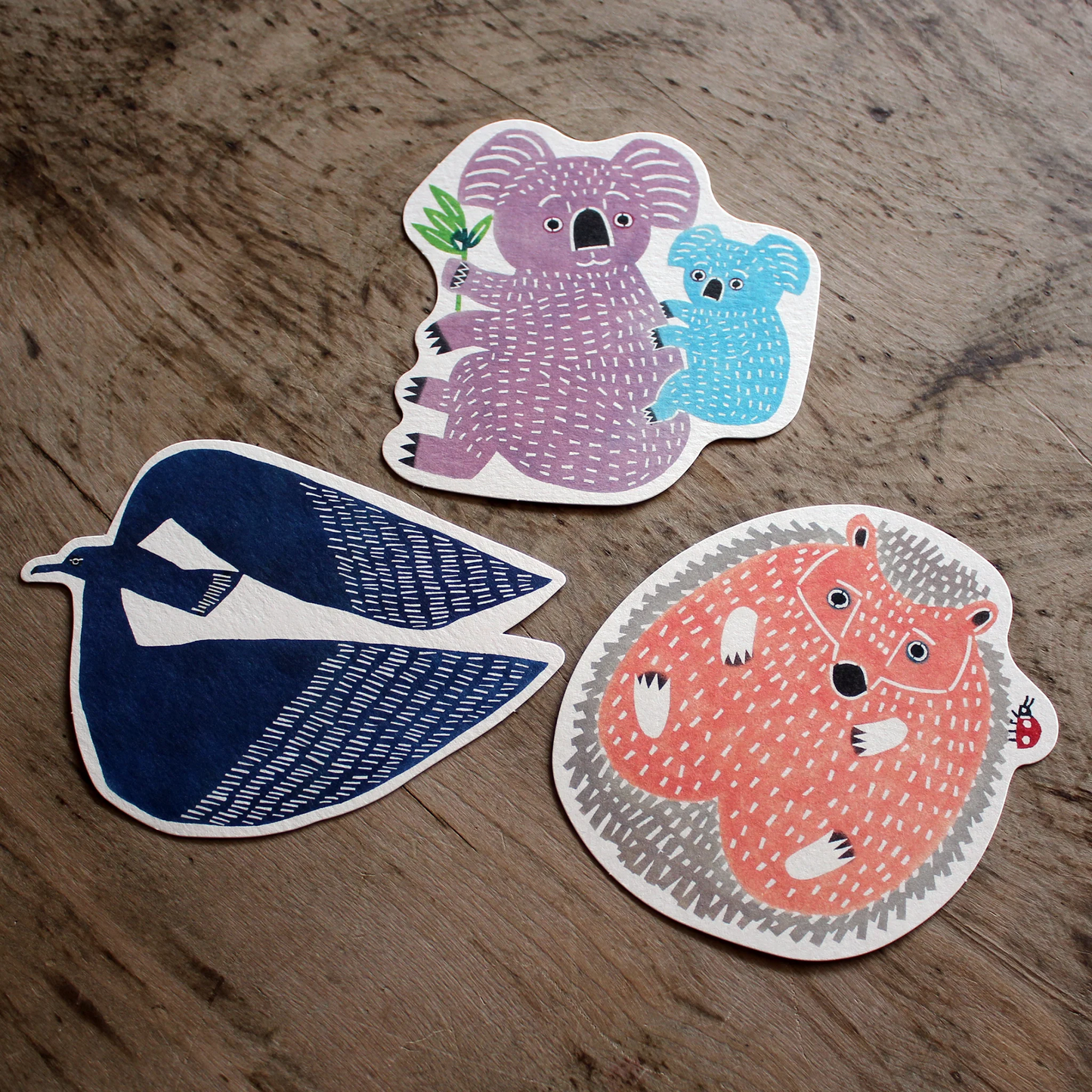 Mini greeting card < Albatross >