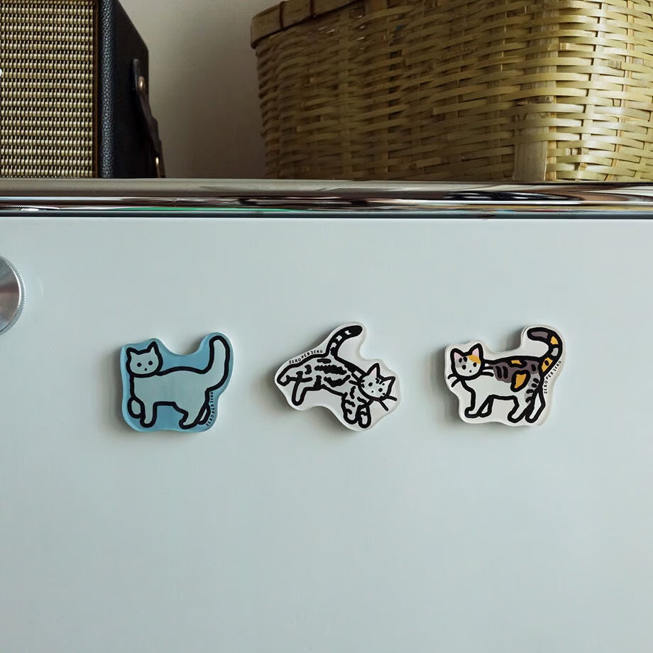 Magnet < Grey cat >
