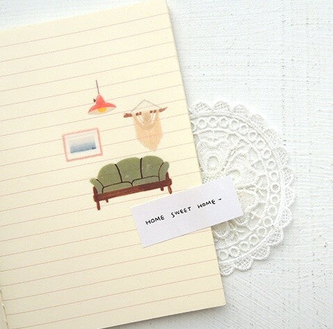 Daily Deco Stickers < Home sweet home >
