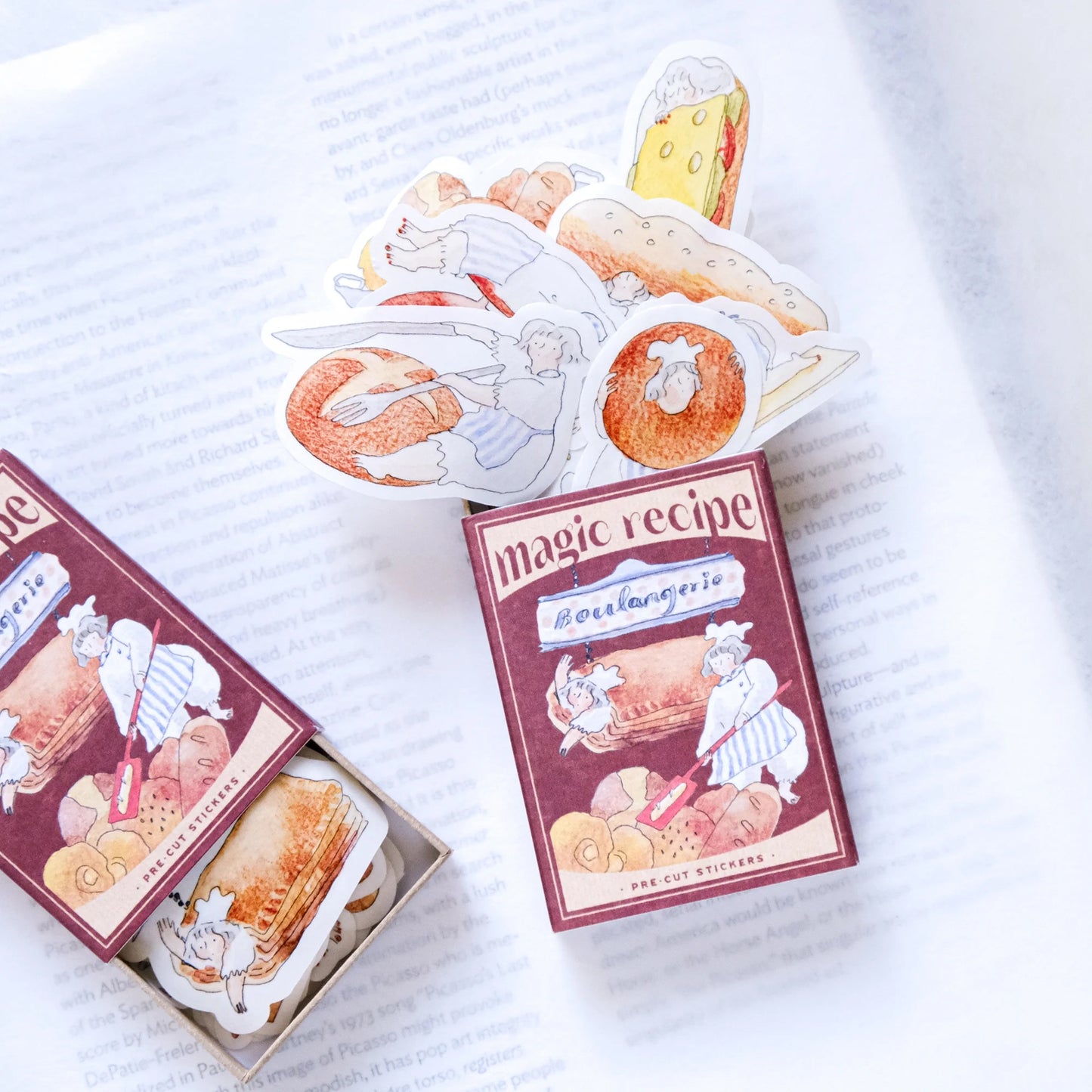 Flake Stickers - The Matchboxes
