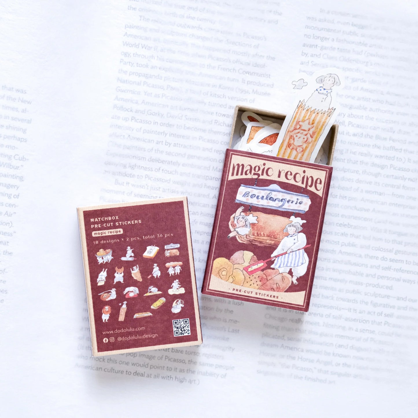 Flake Stickers - The Matchboxes
