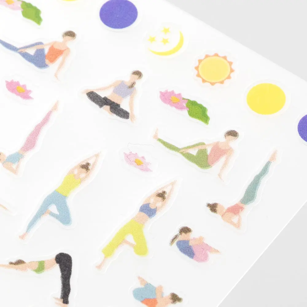 Journal sticker < Achievement Yoga >