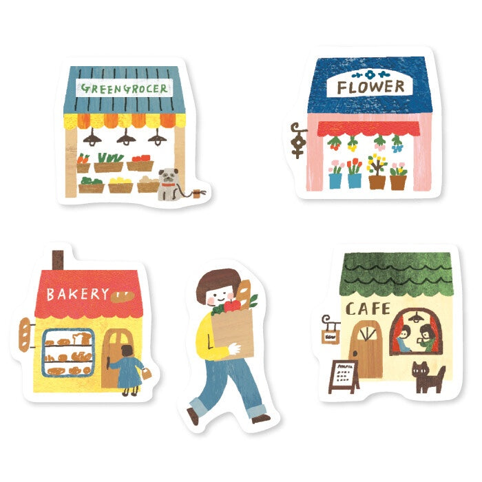 Flake Sticker < Outing >