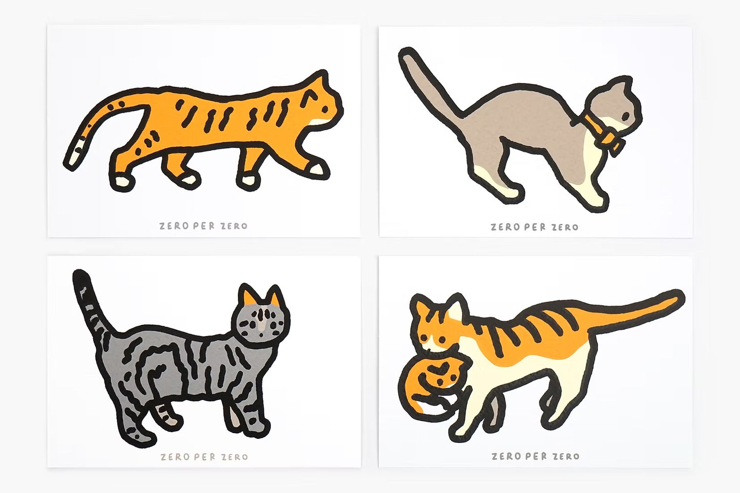 Silkscreen Postcard Set