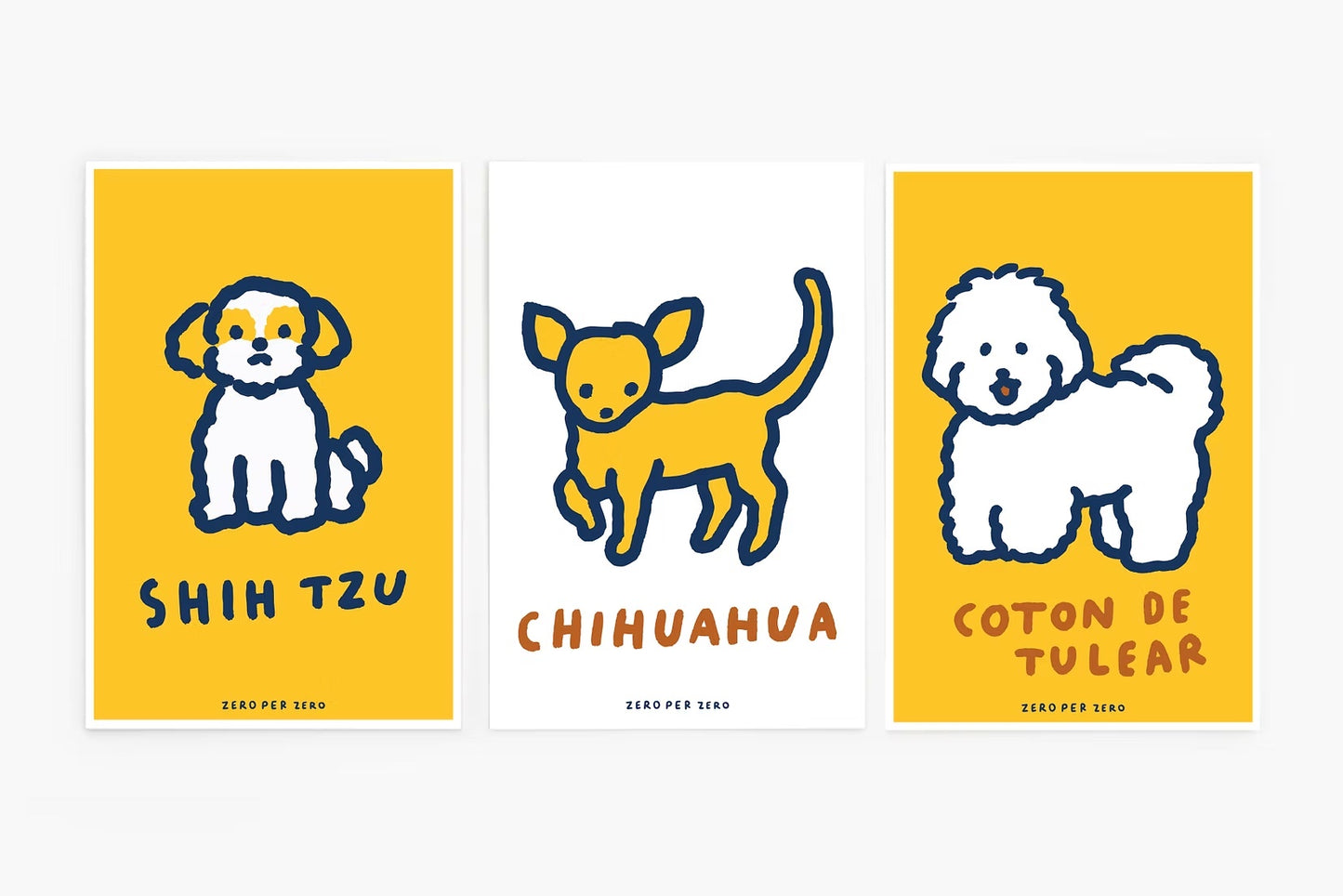 Silkscreen Postcard Set
