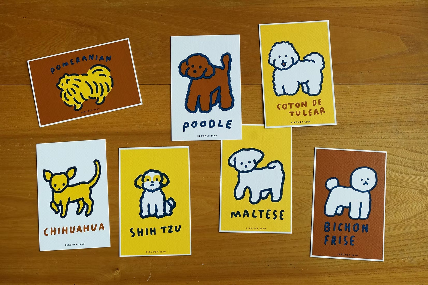 Silkscreen Postcard Set