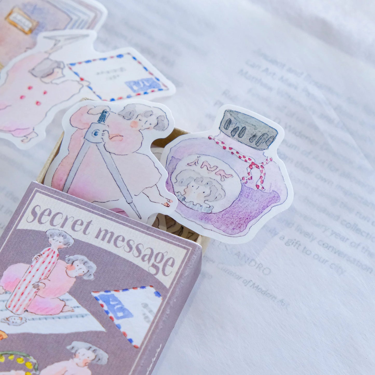 Flake Stickers - The Matchboxes
