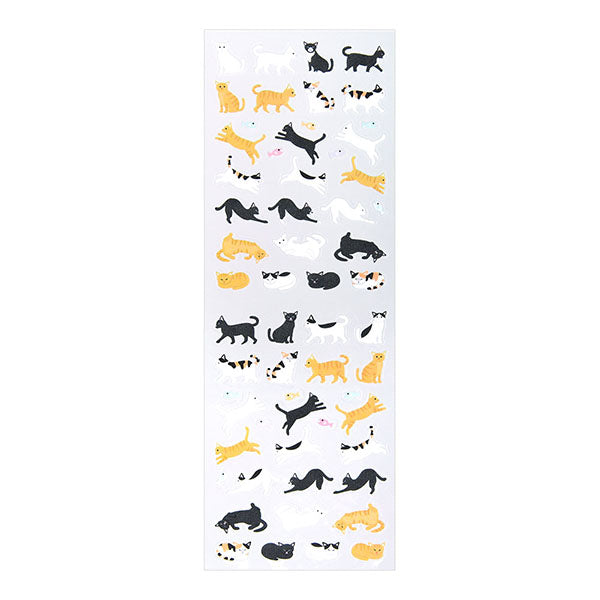 Journal sticker < Little cats >