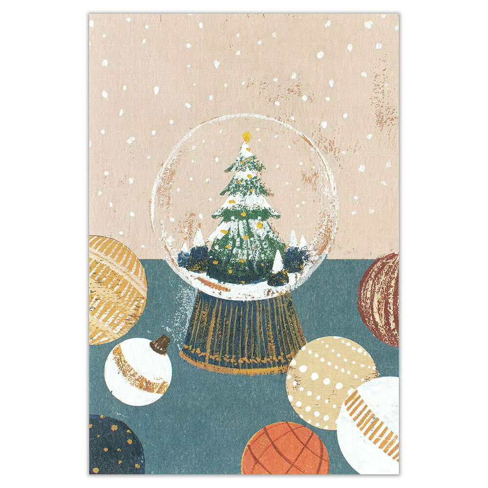 Postcard < Snow Dome >