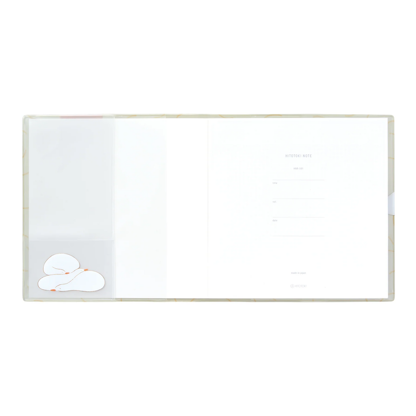 HITOTOKI NOTE Square size soft cover type