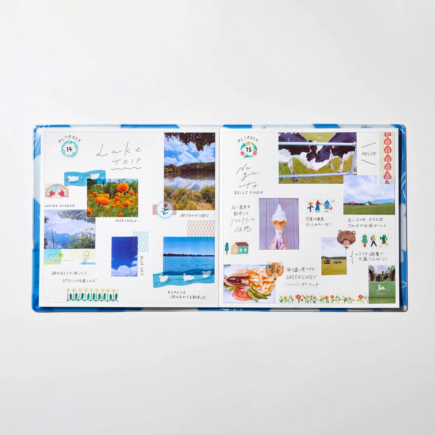 HITOTOKI NOTE Square size soft cover type