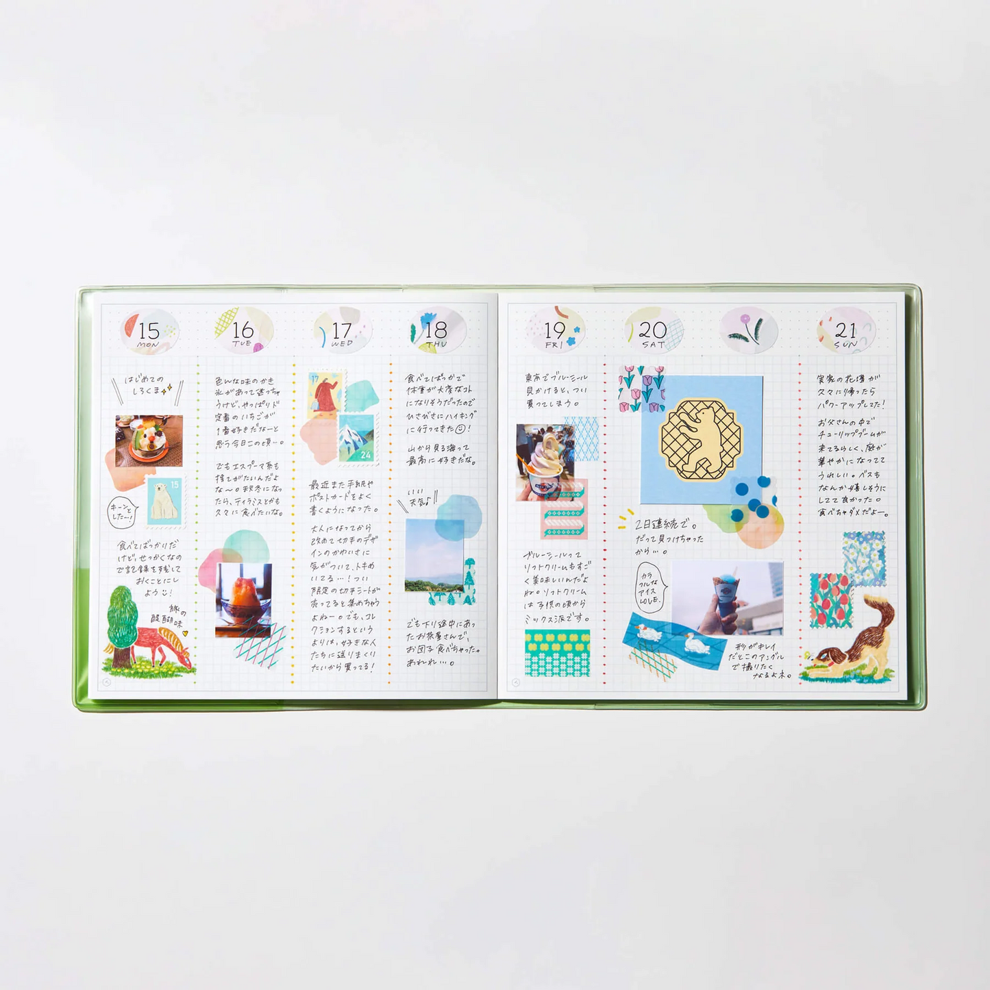 HITOTOKI NOTE Square size soft cover type