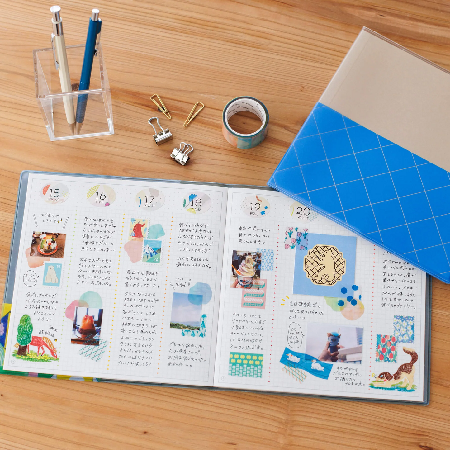 HITOTOKI NOTE Square size soft cover type