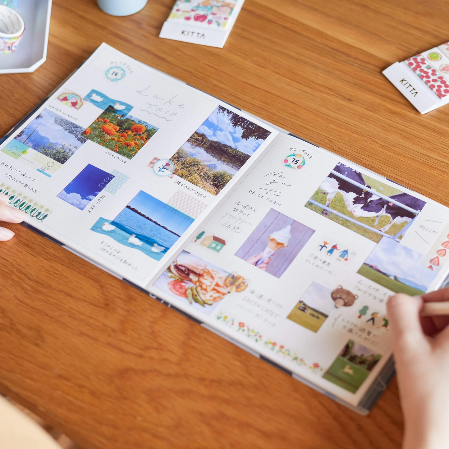HITOTOKI NOTE Square size soft cover type