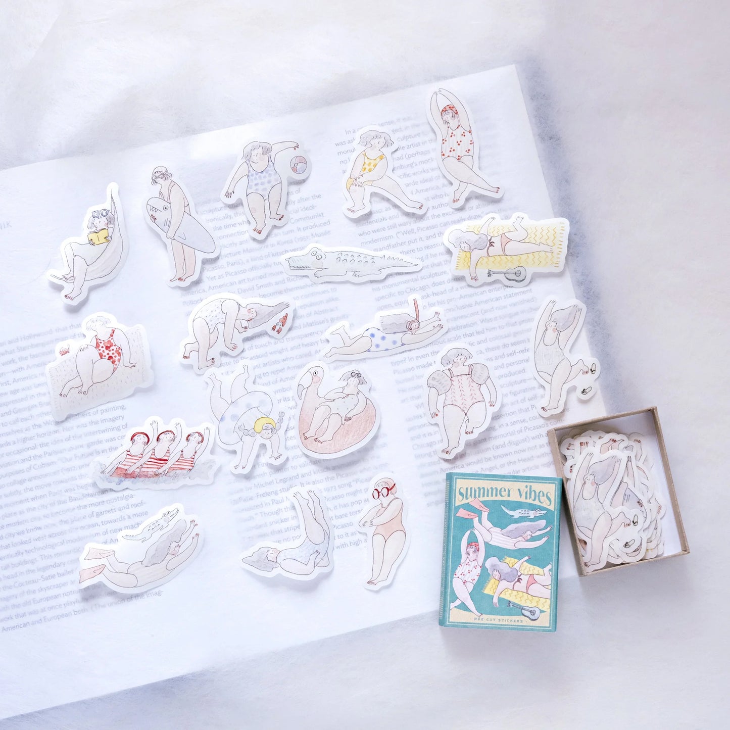 Flake Stickers - The Matchboxes