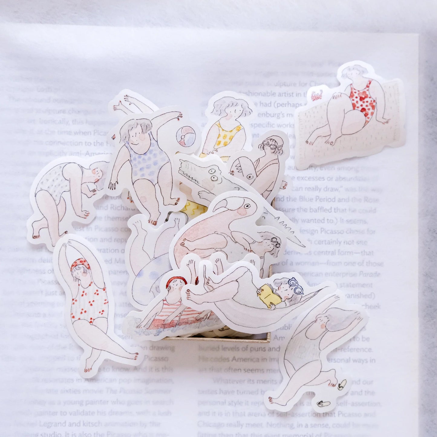 Flake Stickers - The Matchboxes