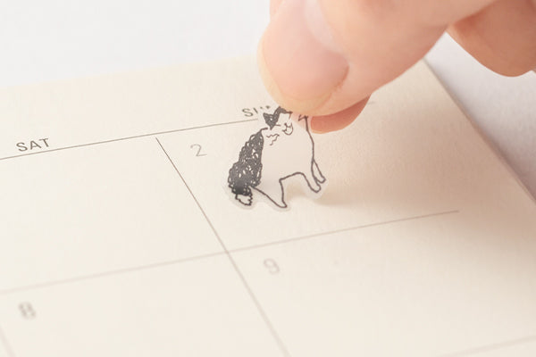 Journal sticker | Talking animal patterns