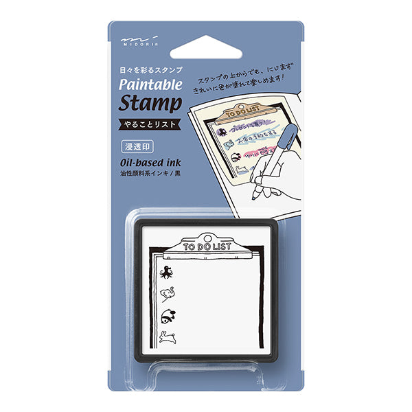 MIDORI Pre-inked stamp < To-do list >