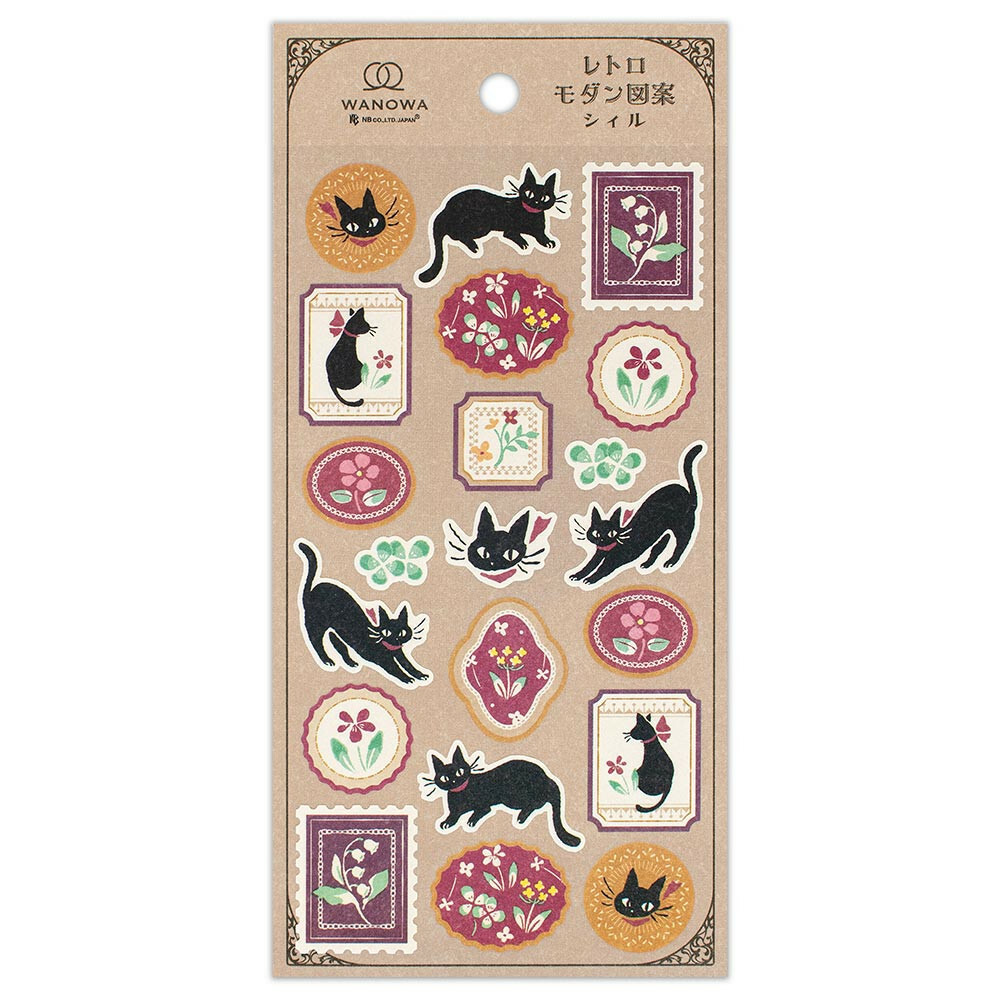 Japanese Style Retro Modern Stickers