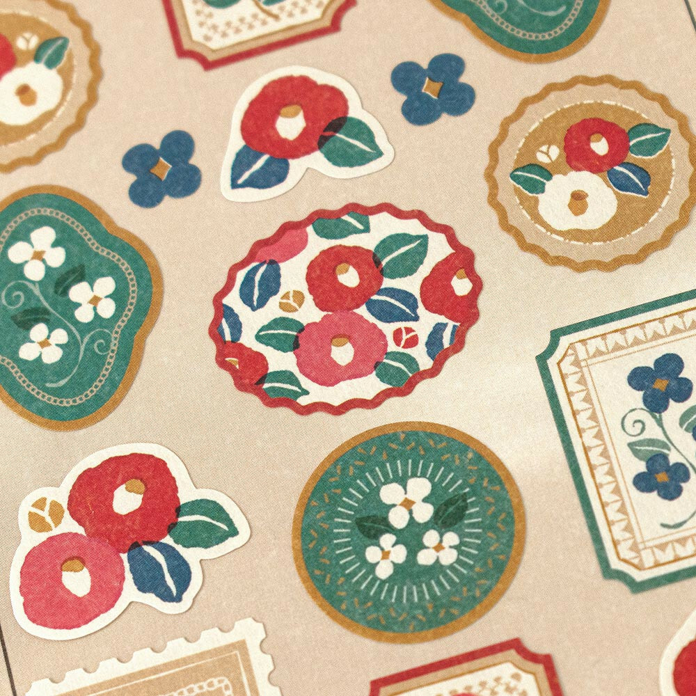 Japanese Style Retro Modern Stickers