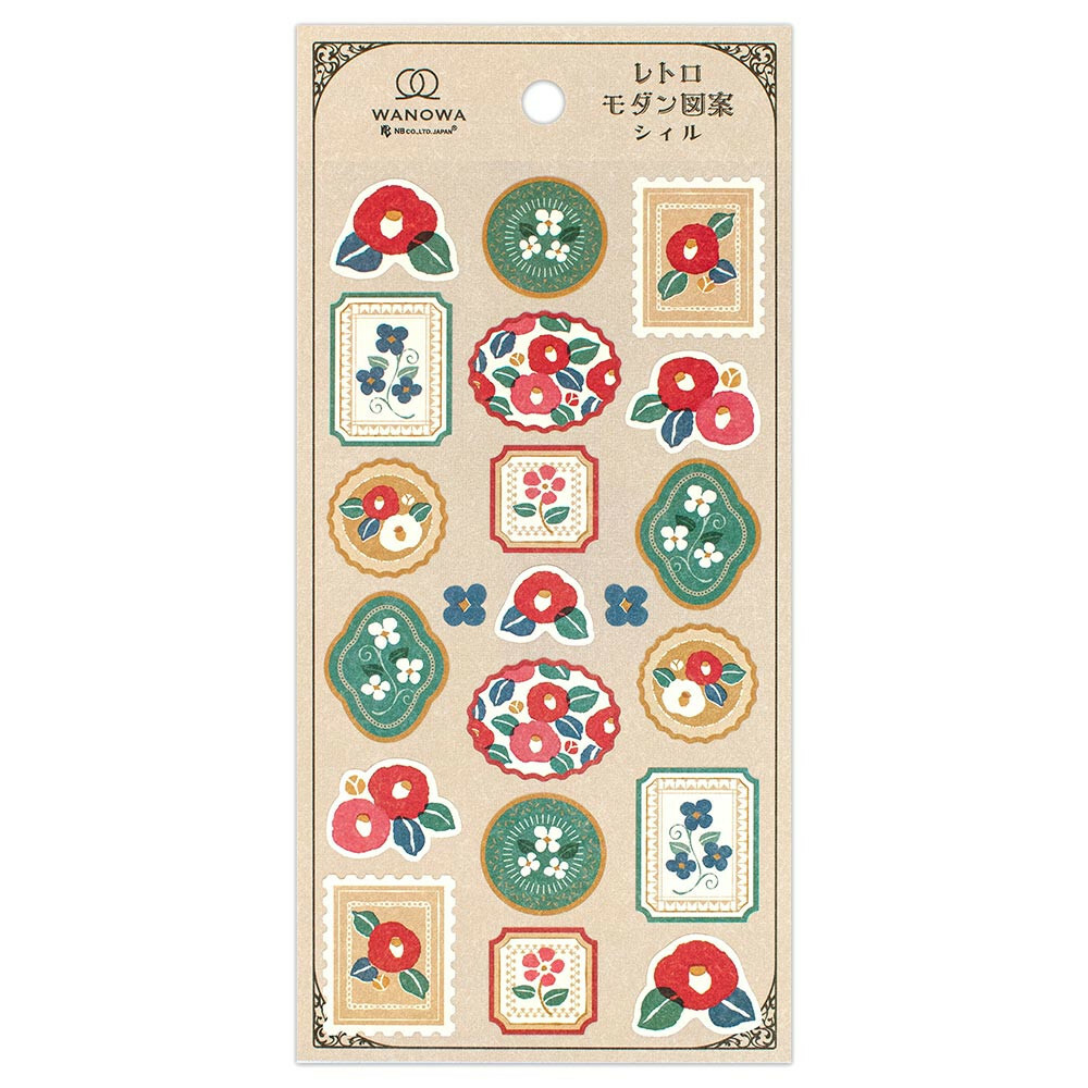 Japanese Style Retro Modern Stickers